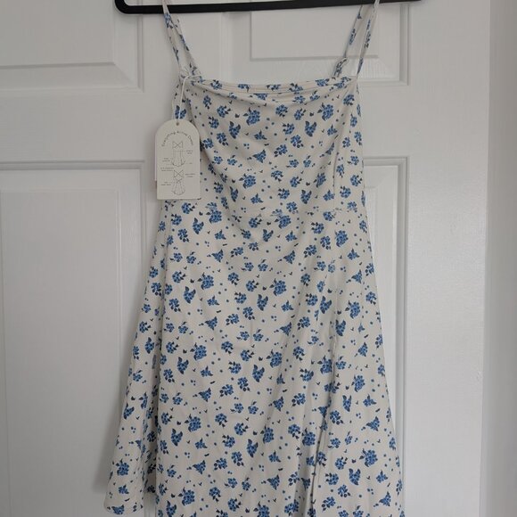 Blogilates Women's Everything Active Dress - Blue Floral - Picture 3 of 3